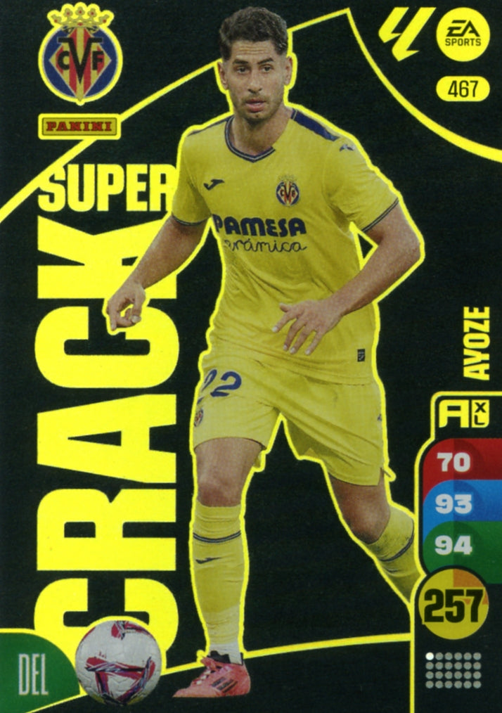 Panini Adrenalyn XL La Liga 2024/2025 - #467 - SUPER CRACK - AZOYE - 1st Edition, RAW Card