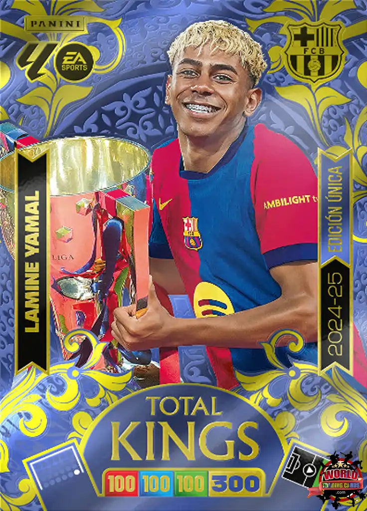 #TK01 | Panini | Adrenalyn XL | La Liga | 2025-2026 | Lamine Yamal | Barcelona | Total Kings 2024-25