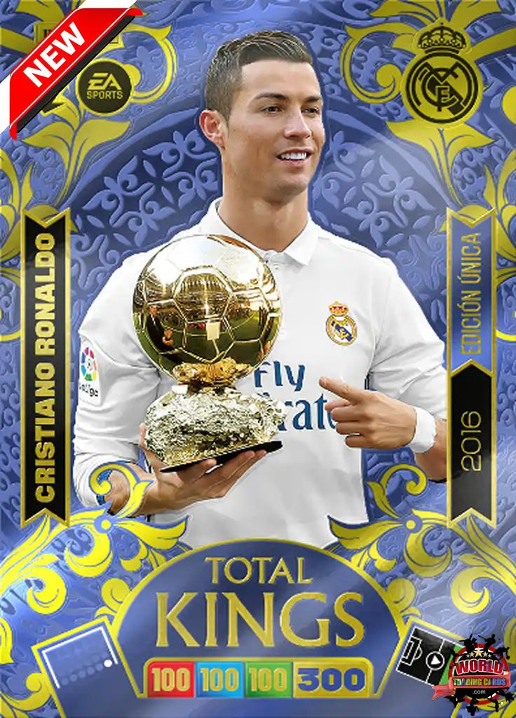 #TK06 | Panini | Adrenalyn XL | La Liga | 2025-2026 | Cristiano Ronaldo  | Real Madrid | Total Kings 2016