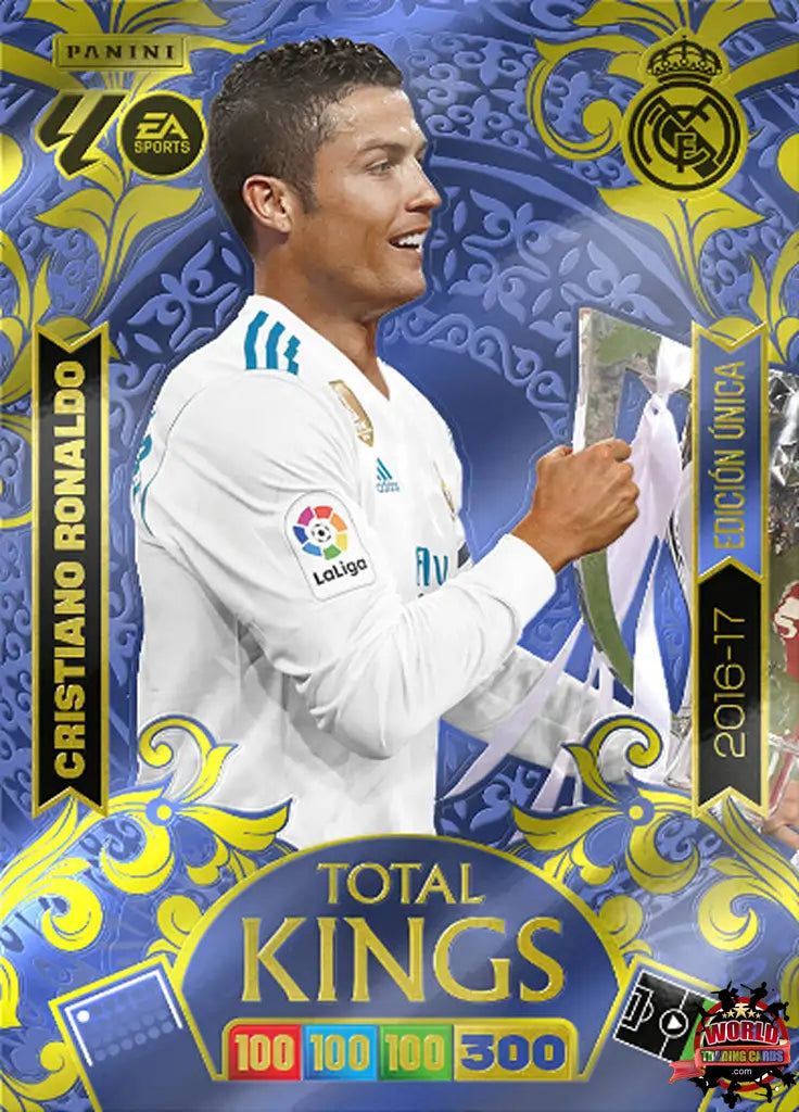 #TK07 | Panini | Adrenalyn XL | La Liga | 2025-2026 | Cristiano Ronaldo  | Real Madrid | Total Kings 2016-17