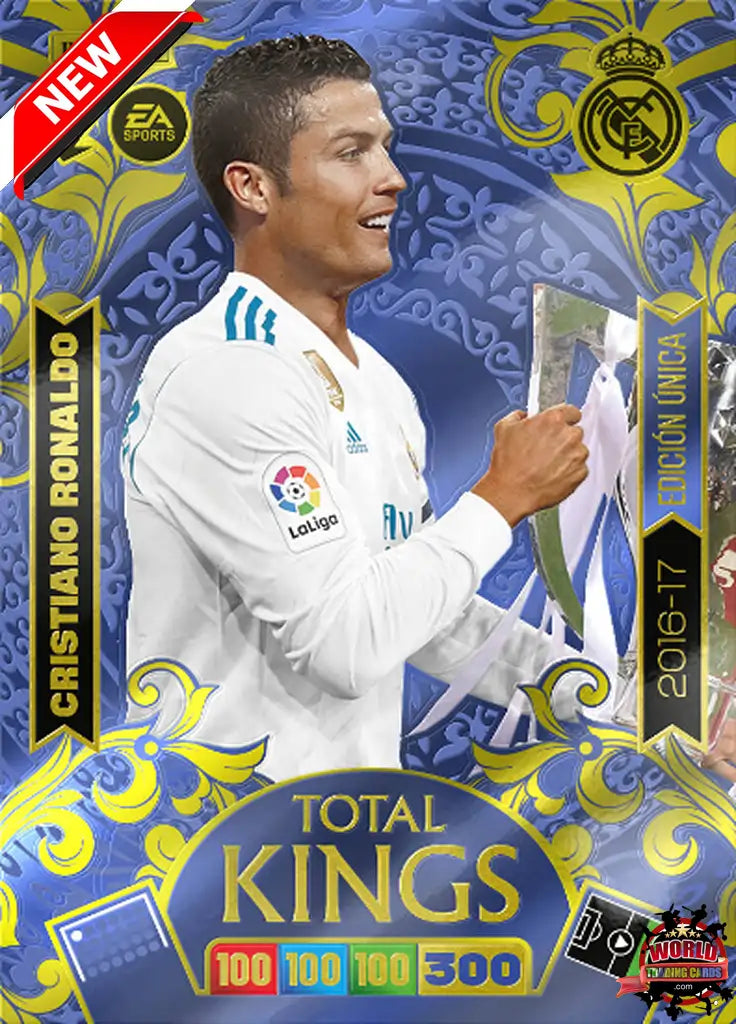 #TK07 | Panini | Adrenalyn XL | La Liga | 2025-2026 | Cristiano Ronaldo  | Real Madrid | Total Kings 2016-17
