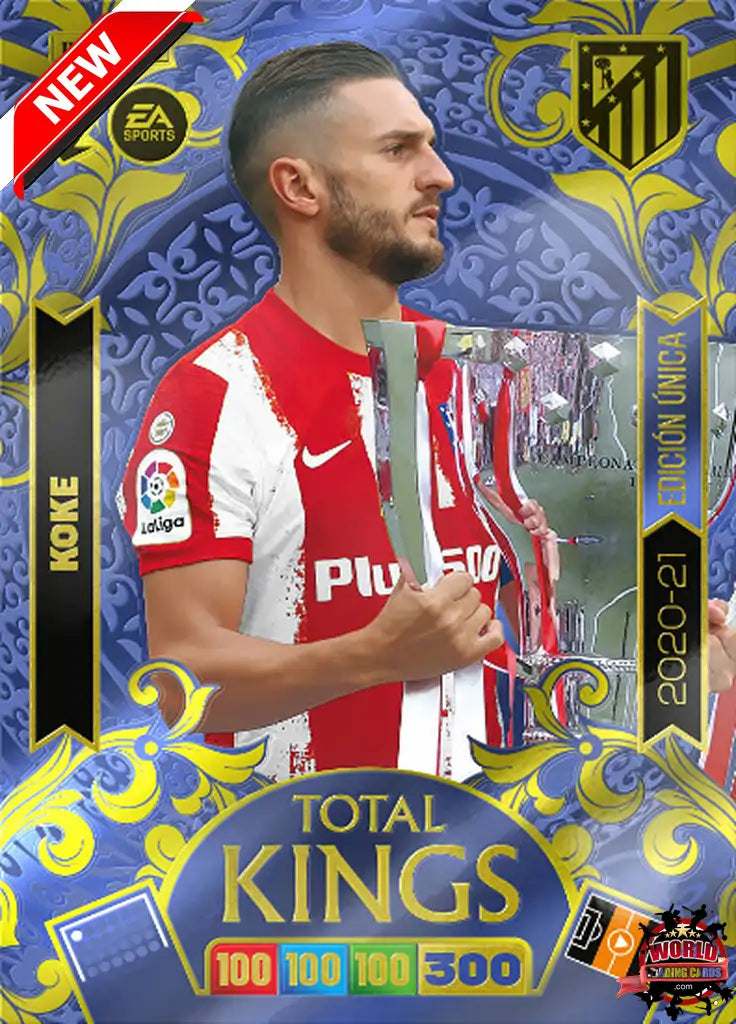 #TK13 | Panini | Adrenalyn XL | La Liga | 2025-2026 | Koke | Atlético de Madrid | Total Kings 2020-21