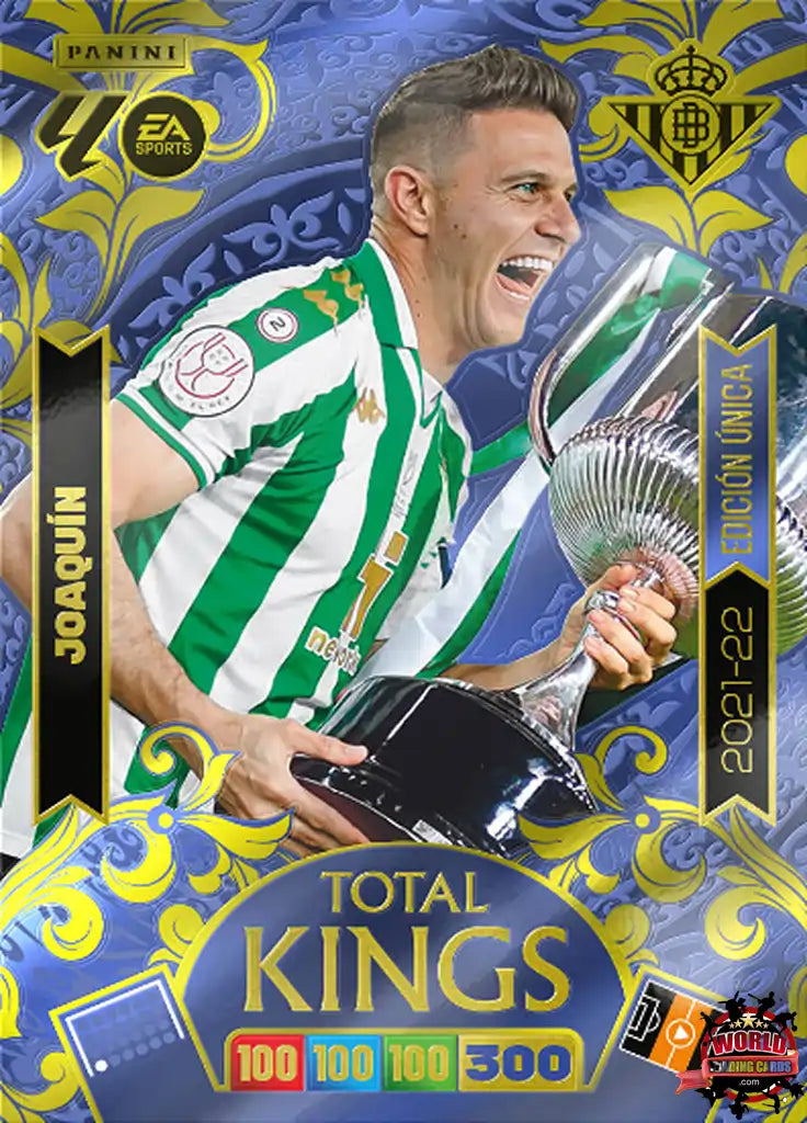 #TK15 | Panini | Adrenalyn XL | La Liga | 2025-2026 | Joaquin | Real Betis | Total Kings 2021-22