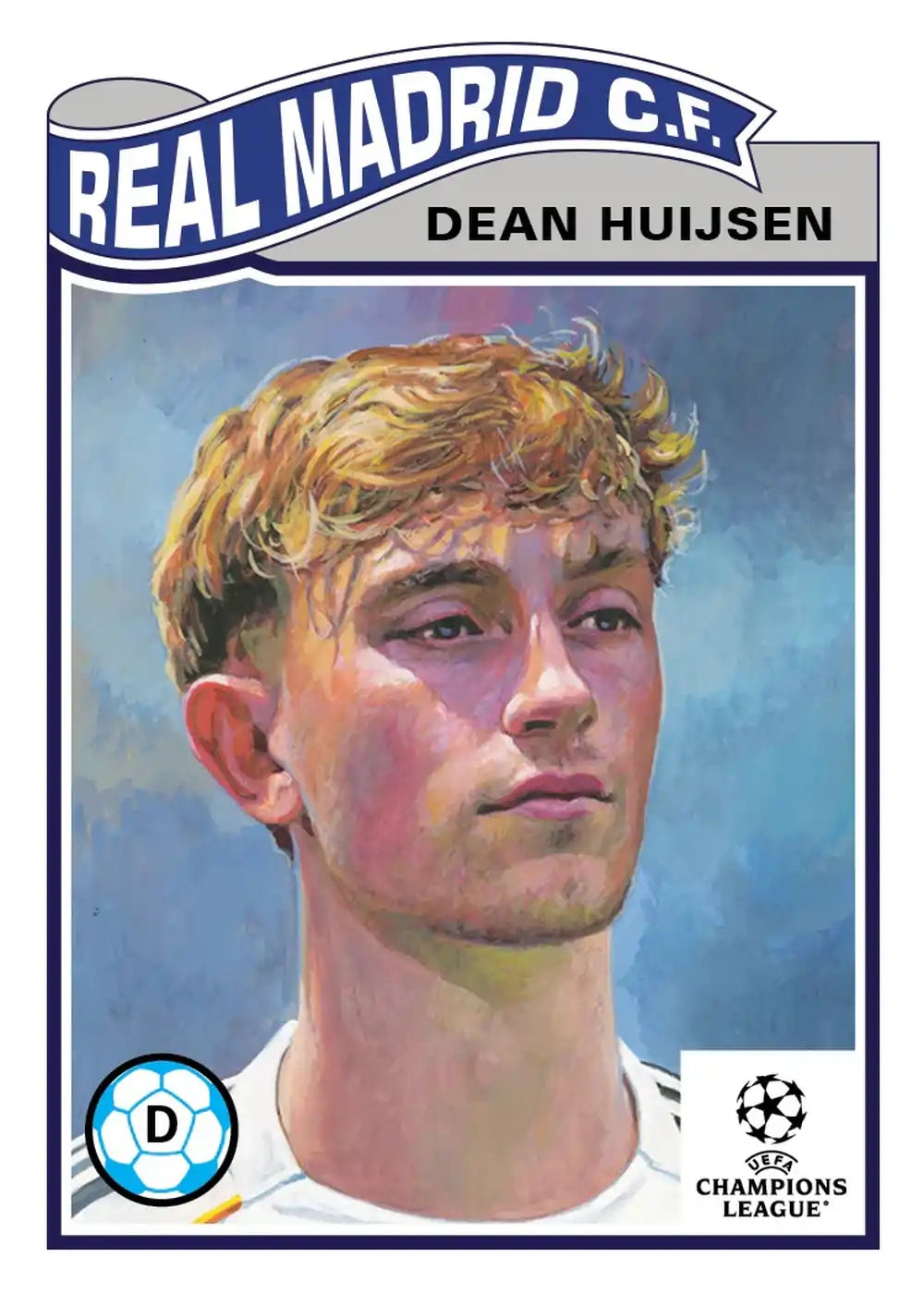 Dean Huijsen - 2025 - Topps Living Set - Card #811 - Real Madrid - World Trading Cards