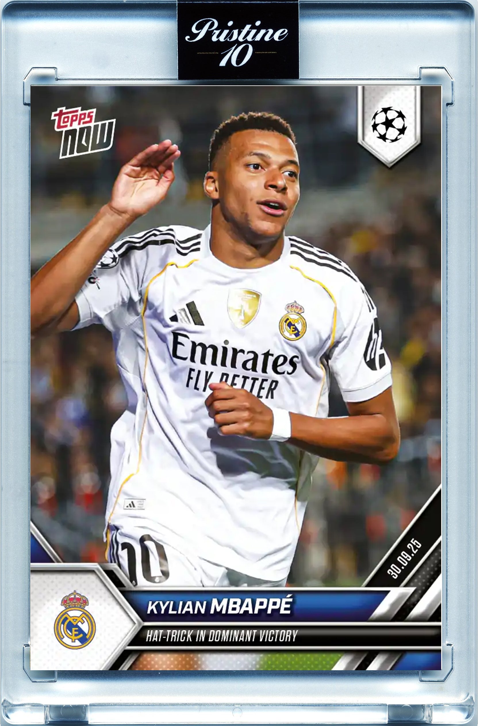 Endrick - 2024/2025 - Panini Megacracks - Real Madrid - #444 - New Signing - 2nd Edition - World Trading Cards - Football Card - RAW Sticker