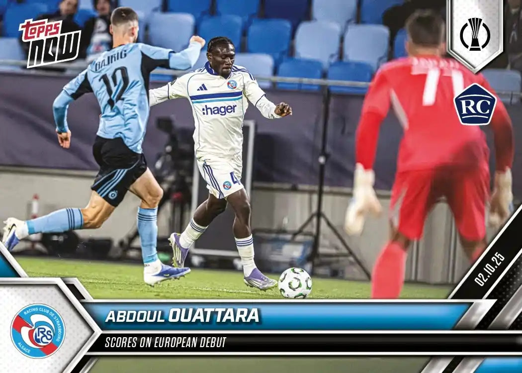 Uefa Europa Conference League Topps Now 2025-26 - Abdoul Quattara - #003