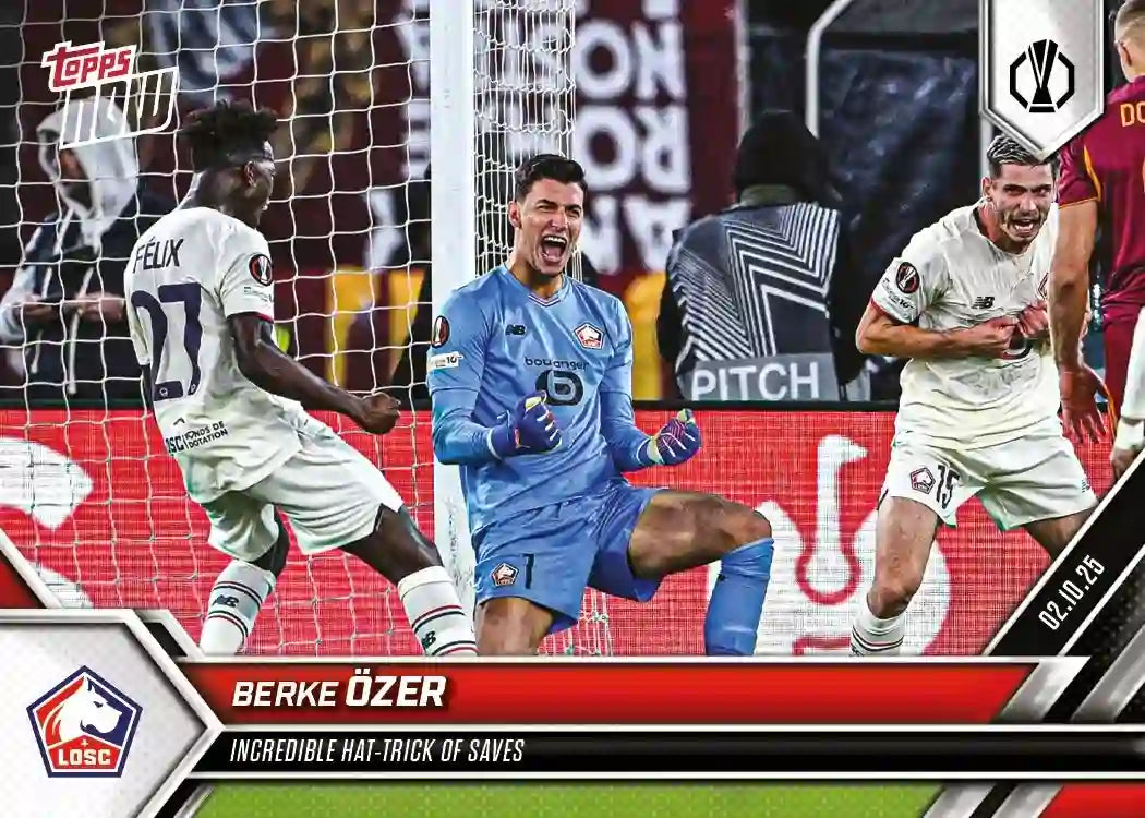 Uefa Europa League Topps Now 2025-26-Berke Ozer-#005