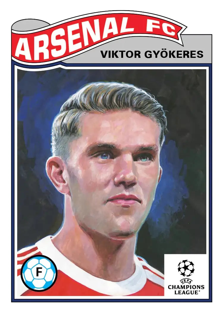Topps Living Set - 2025 - Viktor Gyokeres - Arsenal - Card #818