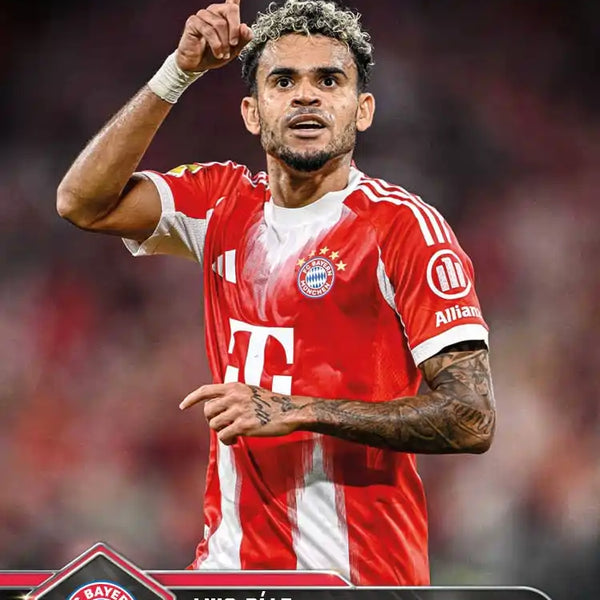 Bundesliga Topps NOW-2025-26-Topps-Cromo-Trading Card-Luis Díaz