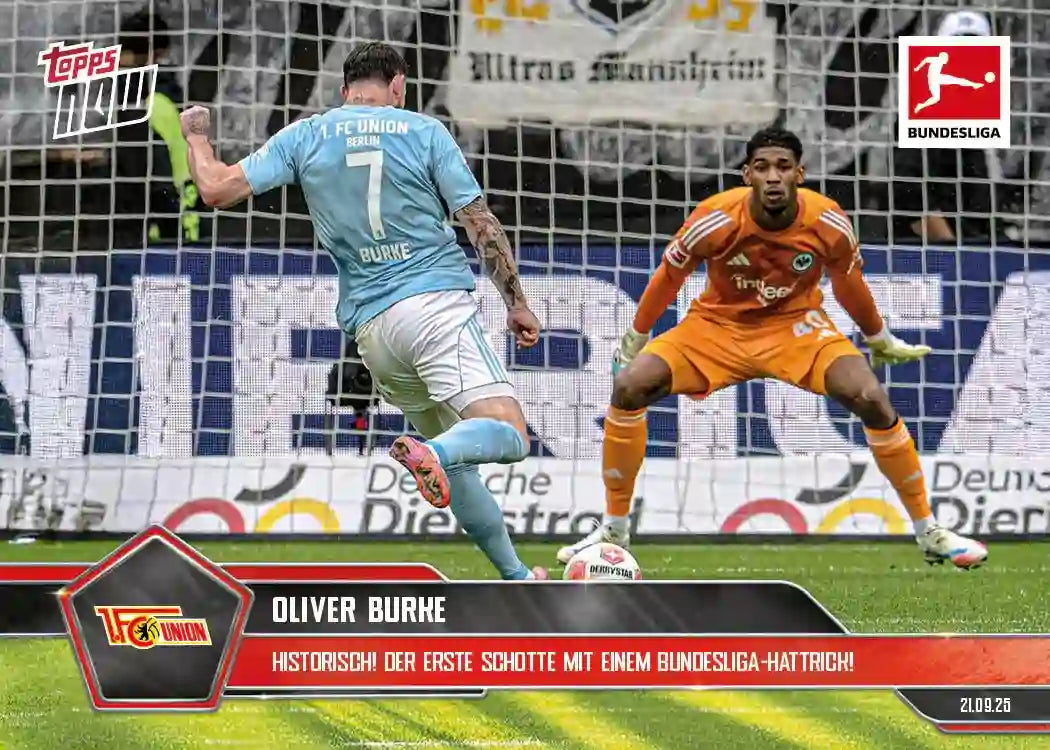 Bundesliga Topps NOW-2025-26-Topps-Cromo-Trading Card-Luka Vušković-Union Berlin-#025