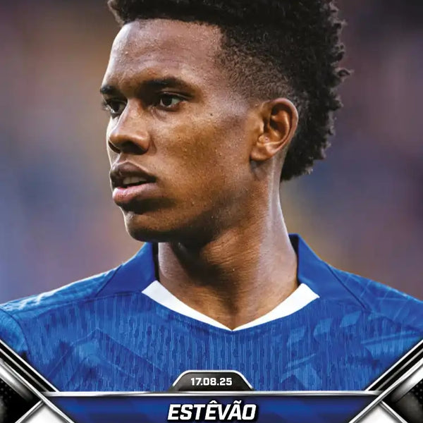 Premier League Topps Now-2025-26-Topps-Chrome-Trading Card-Estevao