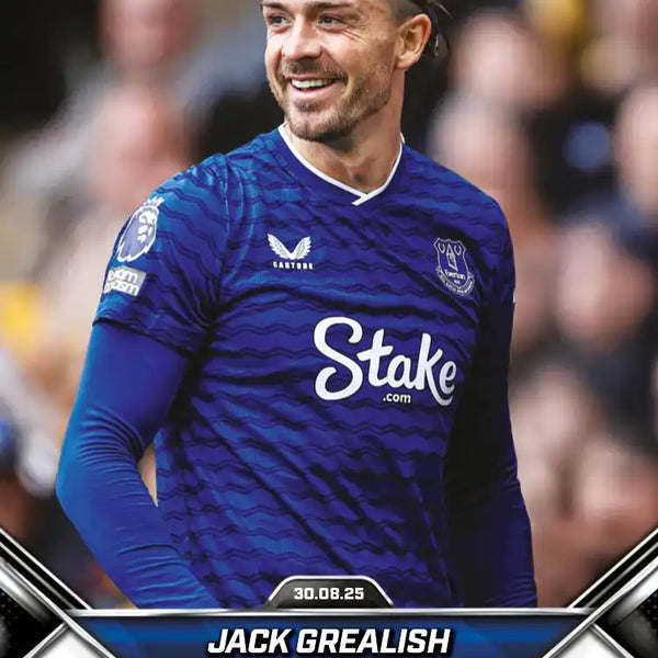 Kappa AVFC GREALISH 10 Lサイズ Premier League Topps Now-2025-26-Topps-Chrome-Trading Card-Jack