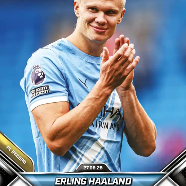Premier League Topps Now-2025-26-Topps-Chrome-Trading Card-Erling