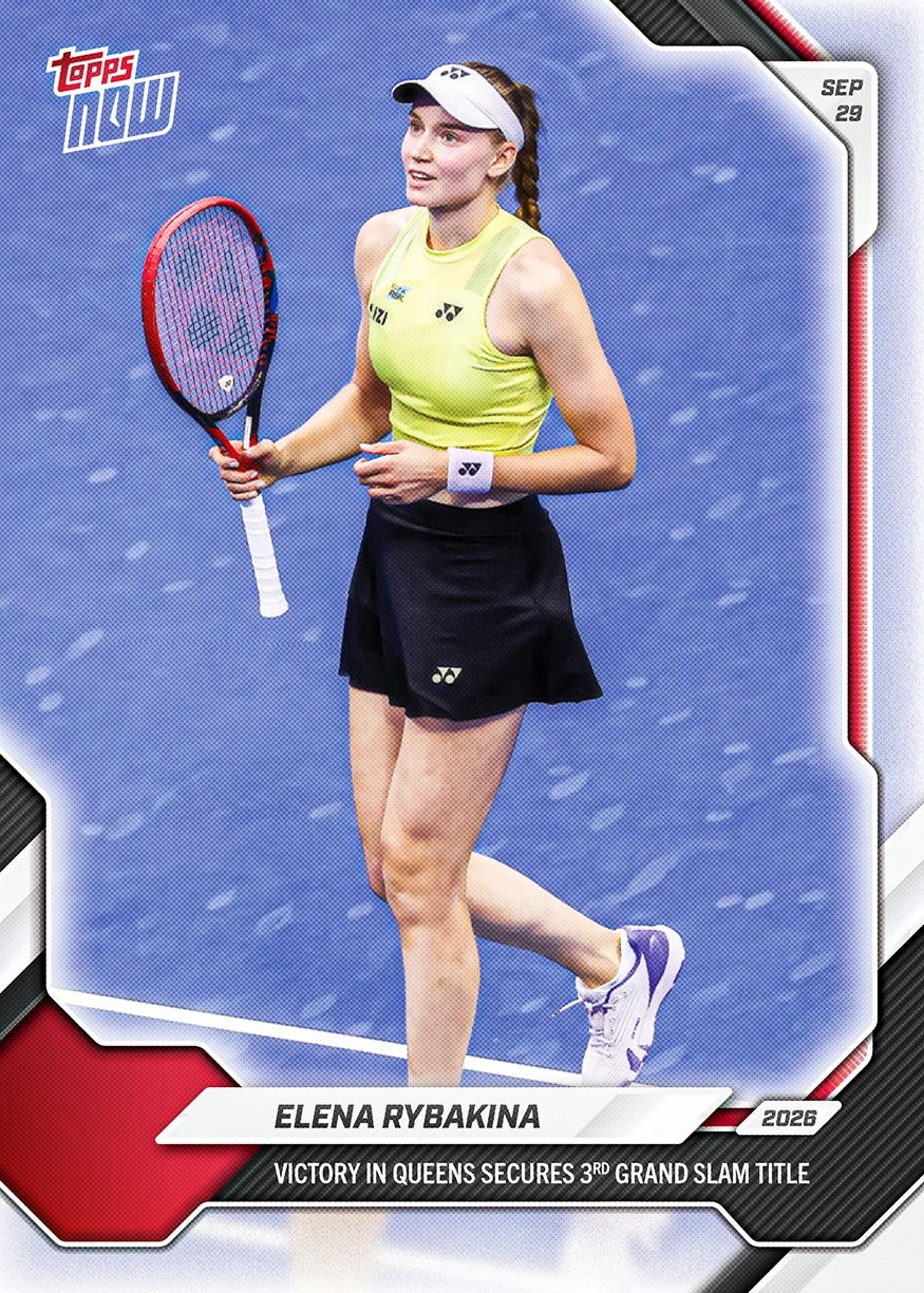 2026 | Topps | Now | Tennis | #022 | Elena Rybakina | Base