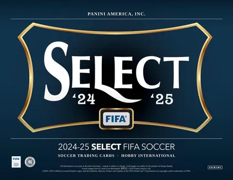 2024/25 Panini Select FIFA Soccer International Hobby Box