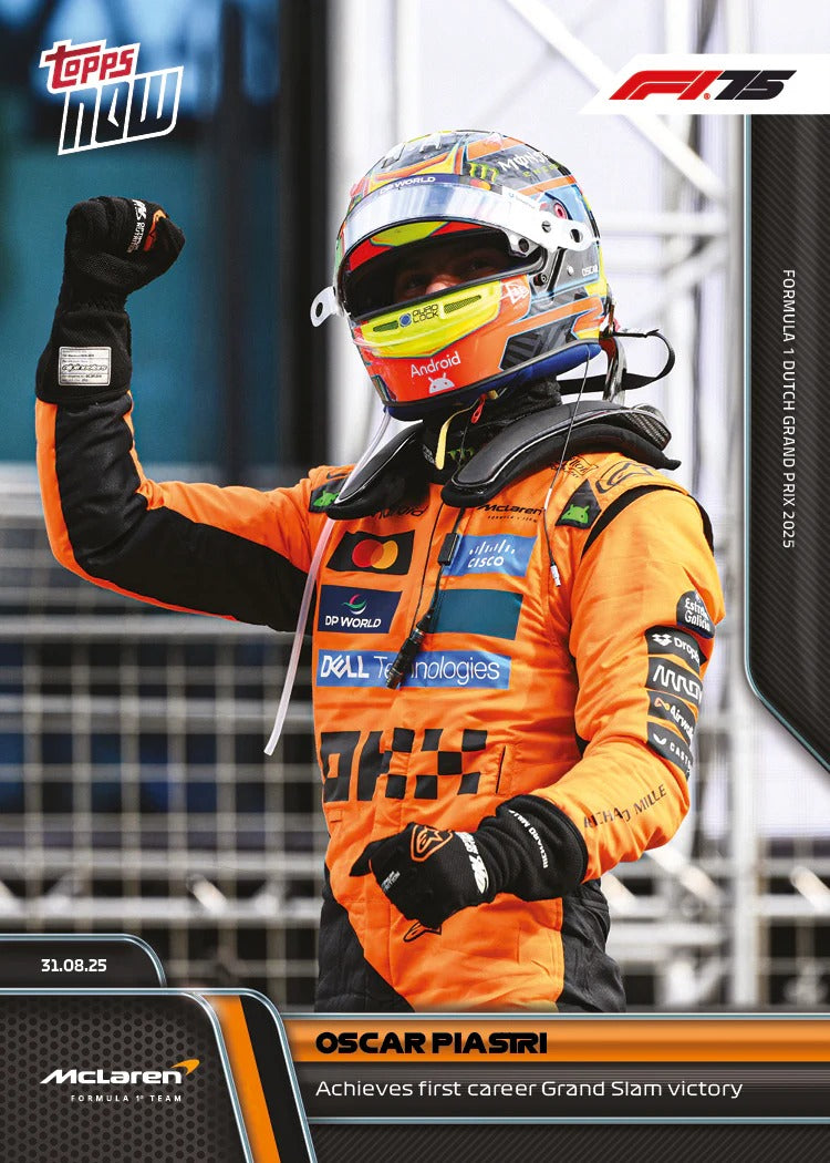 Topps NOW 2025 Formula 1 - Oscar Piastri - Card #057 - World Trading Cards