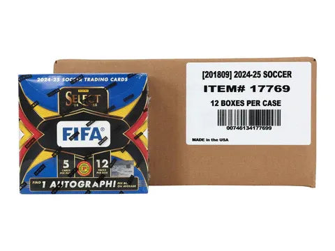 2024/25 Panini Select FIFA Soccer International Hobby Box