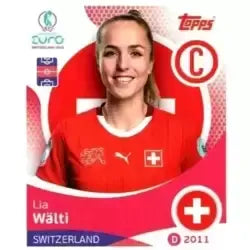 Lia Wälti - Switzerland - Topps Uefa Women's Euro 2025 - #030