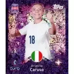 Cromo Trading Card Fútbol-Arianna Caruso-Shining Stars-Topps Uefa Women's Euro 2025-#170-foil