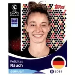 Cromo Trading Card Fútbol-Felicitas Rauch-Germany-Topps Uefa Women's Euro 2025-#180-Basico