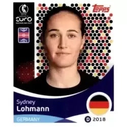 Cromo Trading Card Fútbol-Sydney Lohmann-Germany-Topps Uefa Women's Euro 2025-#184-Basico