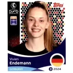 Cromo Trading Card Fútbol-Vivien Endemann-Germany-Topps Uefa Women's Euro 2025-#188-Basico