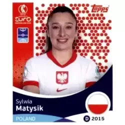 Cromo Trading Card Fútbol-Sylwia Matysik-Poland-Topps Uefa Women's Euro 2025-#192-Basico