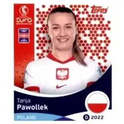 Cromo Trading Card Fútbol-Tanja Pawollek-Poland-Topps Uefa Women's Euro 2025-#202-Basico