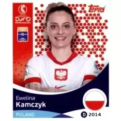 Cromo Trading Card Fútbol-Ewelina Kamczyk-Poland-Topps Uefa Women's Euro 2025-#204-Basico