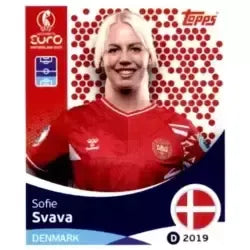 Cromo Trading Card Fútbol-Sofie Svava-Denmark-Topps Uefa Women's Euro 2025-#209-Basico