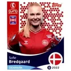 Cromo Trading Card Fútbol-Sofie Bredgaard-Denmark-Topps Uefa Women's Euro 2025-#214-Basico