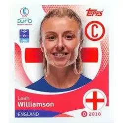 Cromo Trading Card Fútbol-Leah Williamson-England-Topps Uefa Women's Euro 2025-#254-Basico