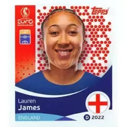 Cromo Trading Card Fútbol-Lauren James-England-Topps Uefa Women's Euro 2025-#265-Basico