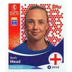 Cromo Trading Card Fútbol-Beth Mead-England-Topps Uefa Women's Euro 2025-#268-Basico