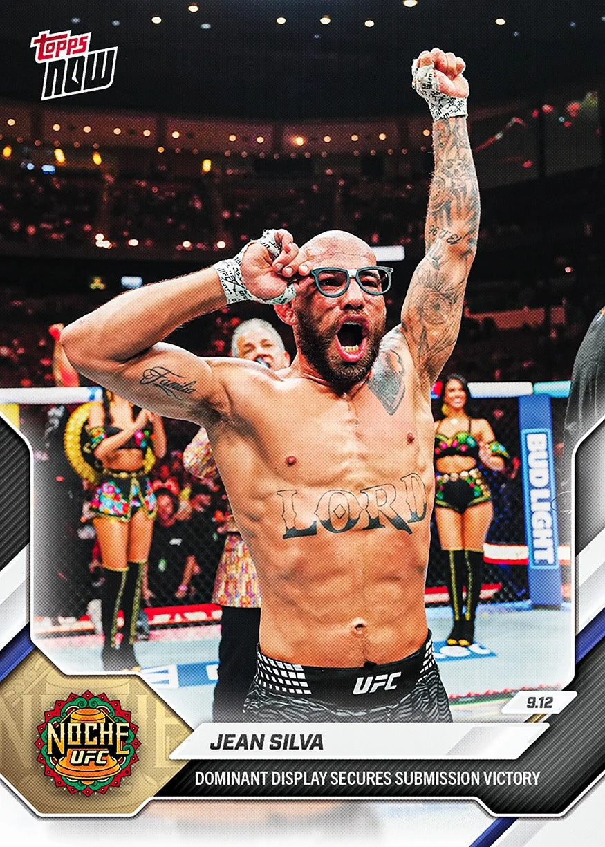 2026 | Topps | Now | UFC | #031 | Jean Silva | Base