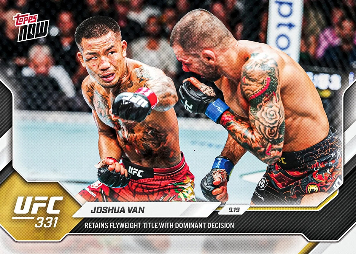 2026 | Topps | Now | UFC | #030 | Yadong Song | Base