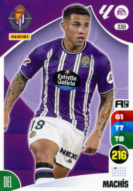Panini Adrenalyn XL La Liga 2024/2025 - #338.  Machis - Valladolid - 1ª Edición, Cromo RAW