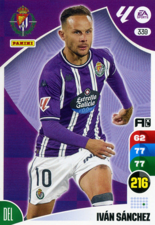 Panini Adrenalyn XL La Liga 2024/2025 - #339.  Iván Sánchez - Valladolid - 1ª Edición, Cromo RAW