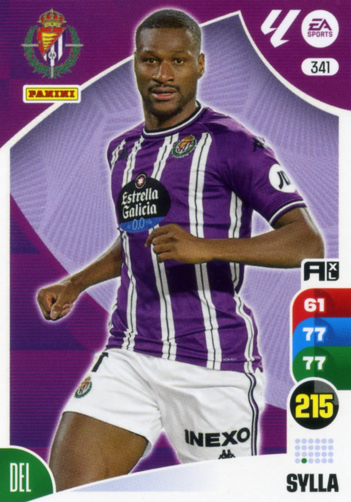 Panini Adrenalyn XL La Liga 2024/2025 - #341.  Sylla - Valladolid - 1ª Edición, Cromo RAW