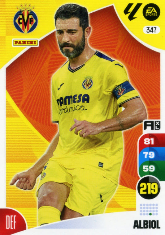 Panini Adrenalyn XL La Liga 2024/2025 - #347.  Albiol - Villarreal - 1ª Edición, Cromo RAW