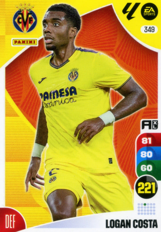 Panini Adrenalyn XL La Liga 2024/2025 - #349.  Logan Costa - Villarreal - 1ª Edición, Cromo RAW