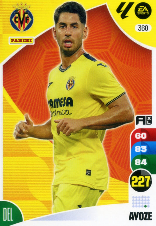 Panini Adrenalyn XL La Liga 2024/2025 - #360.  Ayoze - Villarreal - 1ª Edición, Cromo RAW