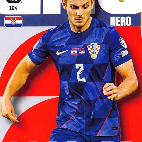 Cromo Trading Card Fútbol-Josip Stanisic -Croacia-Panini Adrenalyn