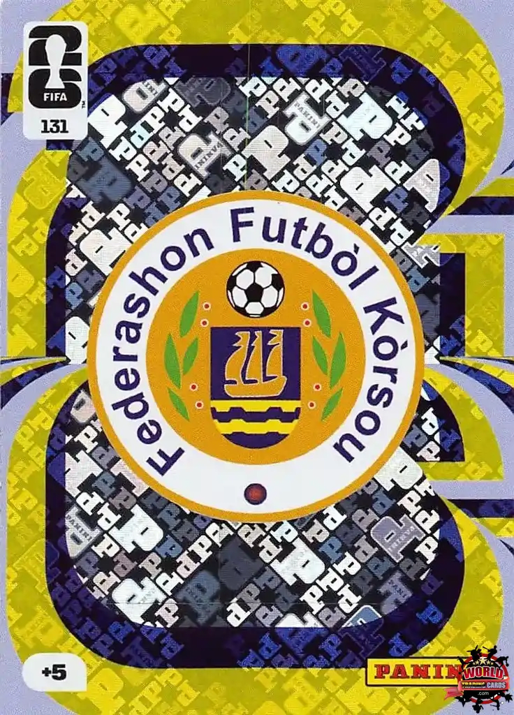 #131|Panini|Adrenlyn XL|FIFA World Cup|2026|Escudo|BASICO