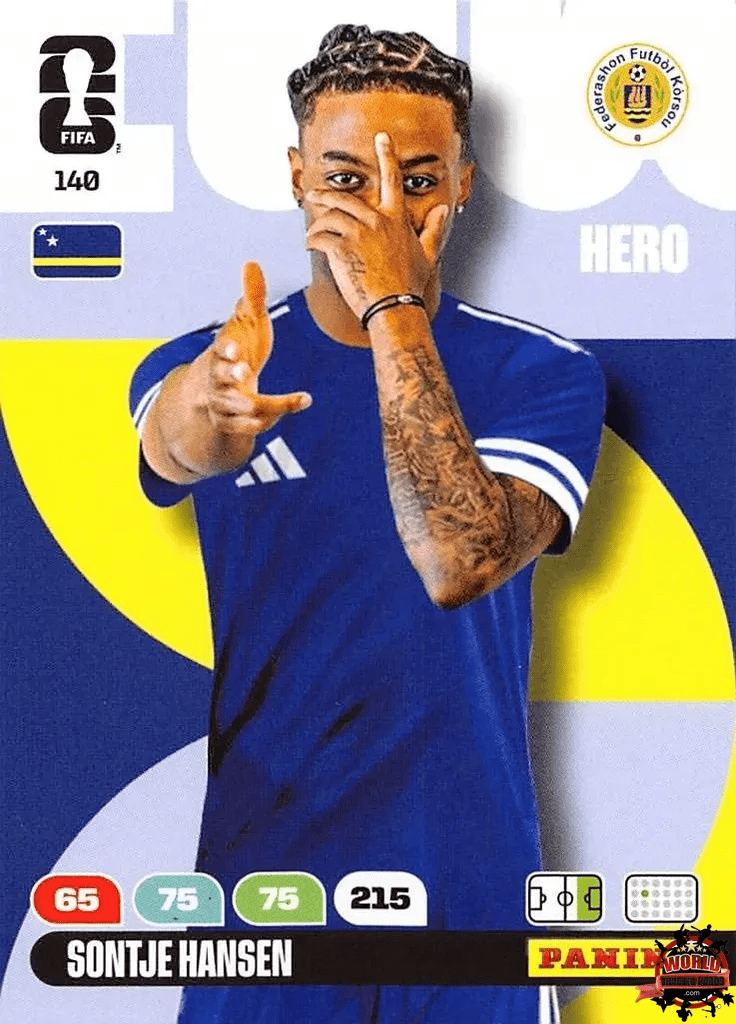 #140|Panini|Adrenlyn XL|FIFA World Cup|2026|Sontje Hansen |BASICO