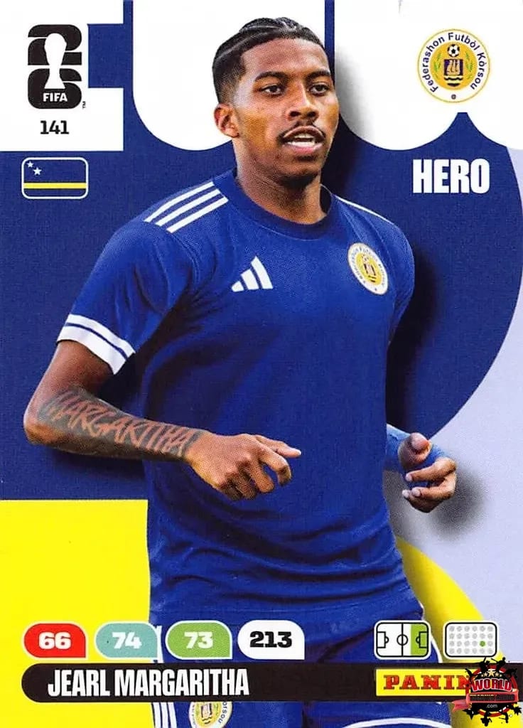 #141|Panini|Adrenlyn XL|FIFA World Cup|2026|Jearl Margaritha |BASICO