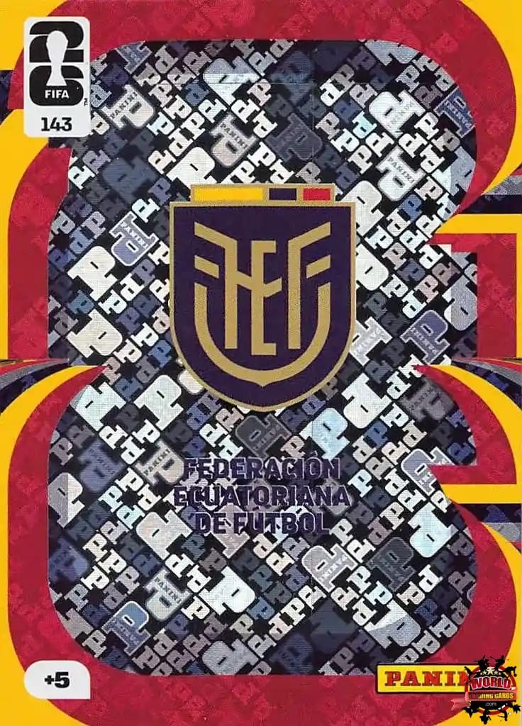 #143|Panini|Adrenlyn XL|FIFA World Cup|2026|Escudo|BASICO