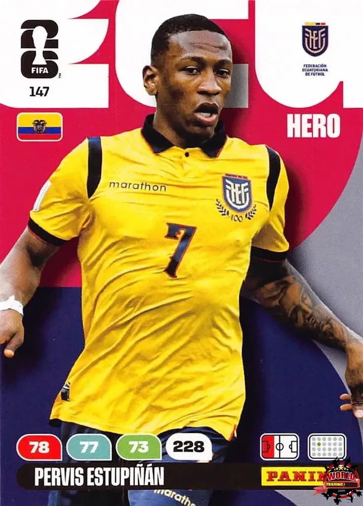 #147|Panini|Adrenlyn XL|FIFA World Cup|2026|Pervis Estupiñán |BASICO