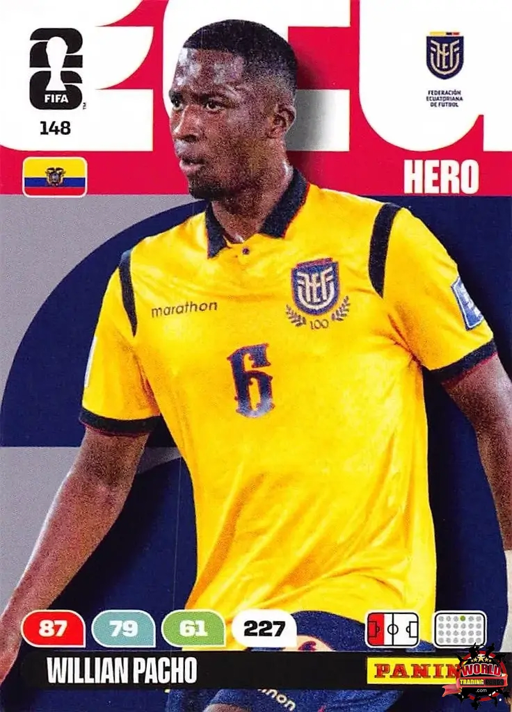 #148|Panini|Adrenlyn XL|FIFA World Cup|2026|Willian Pacho |BASICO