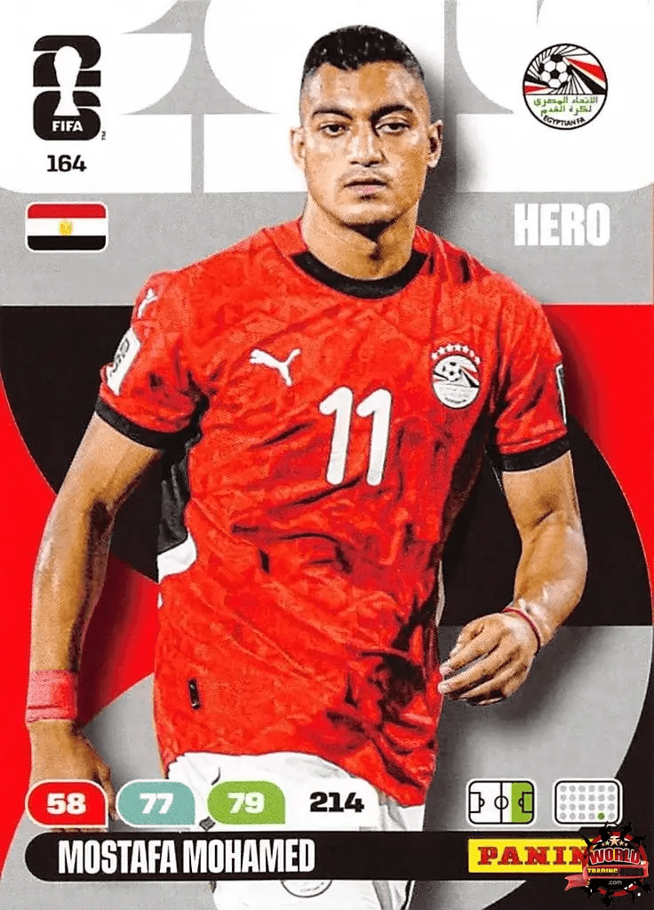 #164|Panini|Adrenlyn XL|FIFA World Cup|2026|Mostafa Mohamed |BASICO
